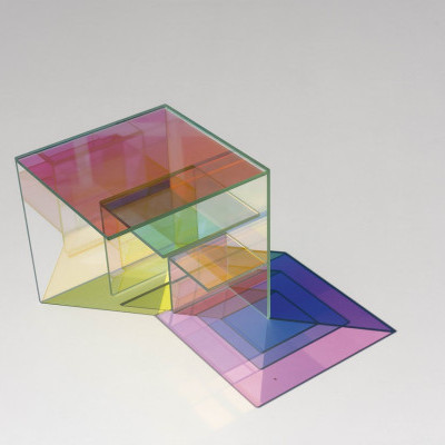 Hommage á Olafur Eliasson - Floating cubes